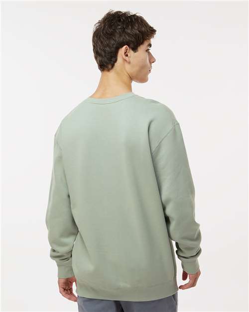 Independent Trading Co. IND3000 Unisex Heavyweight Crewneck Sweatshirt - Back view