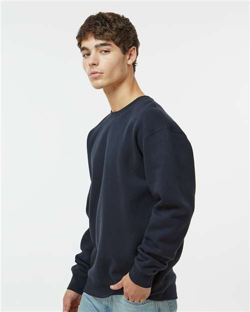 Independent Trading Co. IND3000 Unisex Heavyweight Crewneck Sweatshirt - Side view