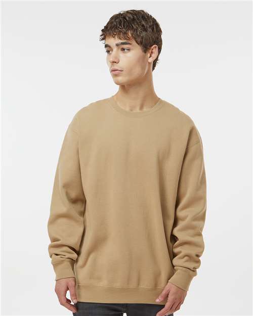 Independent Trading Co. IND3000 Unisex Heavyweight Crewneck Sweatshirt - Front view