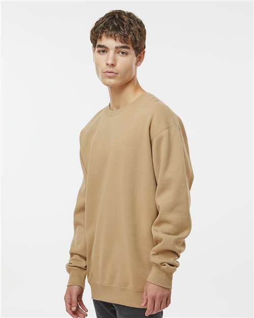 Independent Trading Co. IND3000 Unisex Heavyweight Crewneck Sweatshirt - Side view