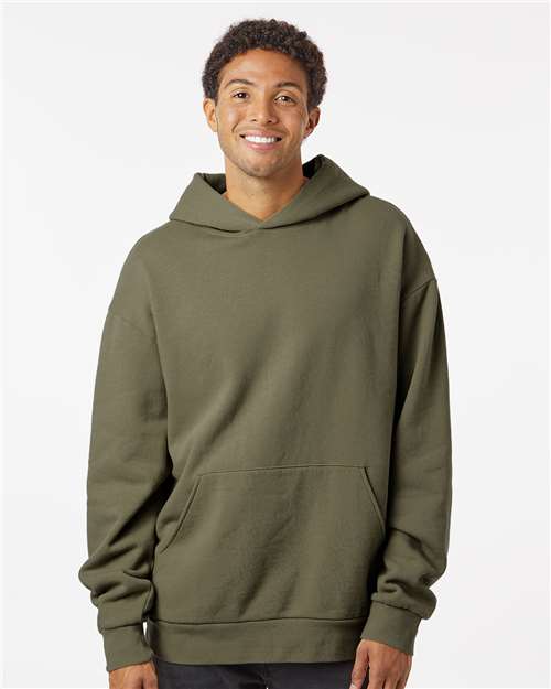 Independent Trading Co. IND280SL Unisex Avenue Midweight Hooded Sweatshirt - Front view