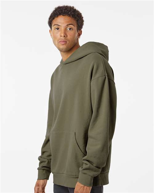 Independent Trading Co. IND280SL Unisex Avenue Midweight Hooded Sweatshirt - Side view