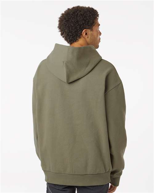 Independent Trading Co. IND420XD Unisex Mainstreet Heavyweight Hooded Sweatshirt - Back view
