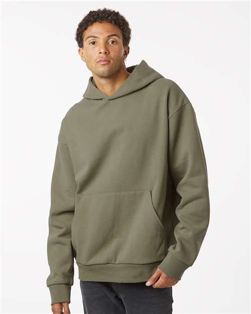 Independent Trading Co. IND420XD Unisex Mainstreet Heavyweight Hooded Sweatshirt - Front view