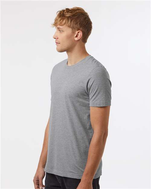 Tultex 602CVC Unisex Combed CVC T-Shirt - Side view