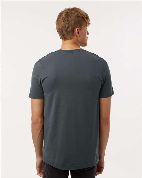 Tultex 602 Combed Cotton T-Shirt - Back view