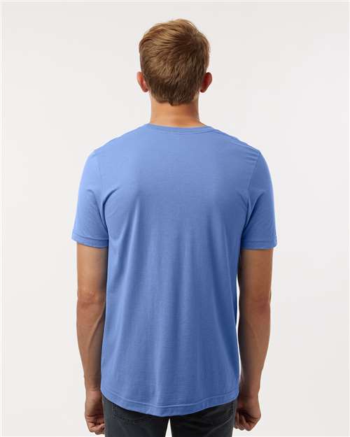 Tultex 602 Combed Cotton T-Shirt - Back view
