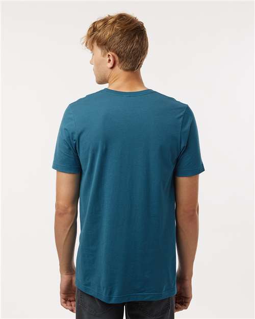 Tultex 602 Combed Cotton T-Shirt - Back view