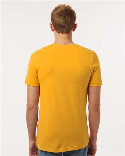 Tultex 602 Combed Cotton T-Shirt - Back view
