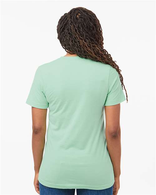 Tultex 602 Combed Cotton T-Shirt - Back view