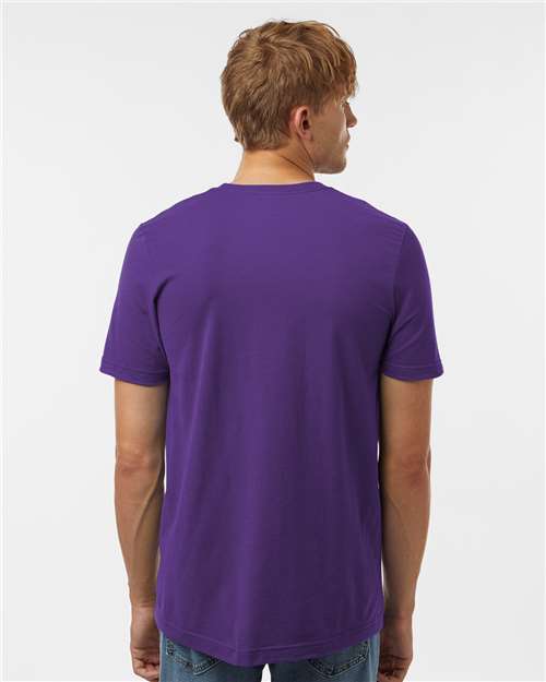Tultex 602 Combed Cotton T-Shirt - Back view