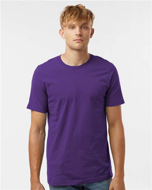 Tultex 602 Combed Cotton T-Shirt - Front view