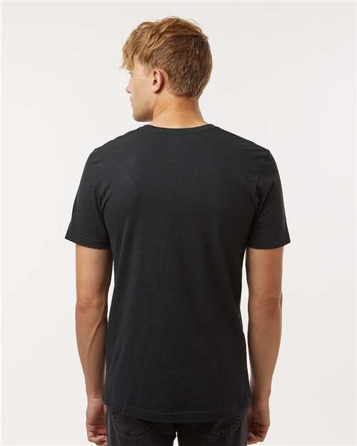 Tultex 602CVC Unisex Combed CVC T-Shirt - Back view