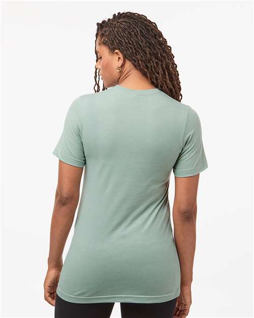 Tultex 602CVC Unisex Combed CVC T-Shirt - Back view