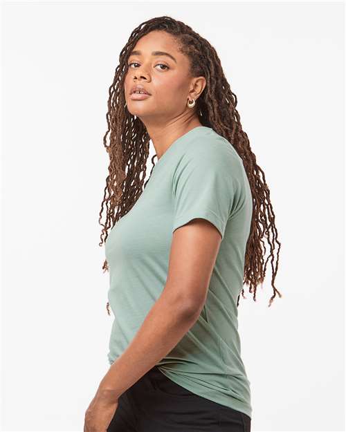 Tultex 602CVC Unisex Combed CVC T-Shirt - Side view