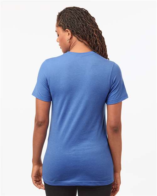 Tultex 602CVC Unisex Combed CVC T-Shirt - Back view