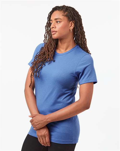 Tultex 602CVC Unisex Combed CVC T-Shirt - Side view