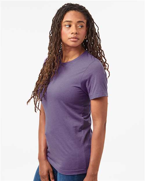 Tultex 602CVC Unisex Combed CVC T-Shirt - Side view