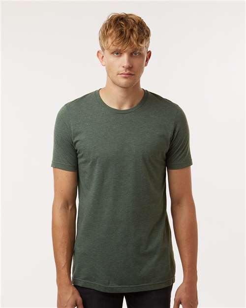 Tultex 602CVC Unisex Combed CVC T-Shirt - Front view
