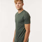 Tultex 602CVC Unisex Combed CVC T-Shirt - Side view