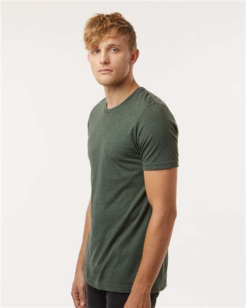 Tultex 602CVC Unisex Combed CVC T-Shirt - Side view