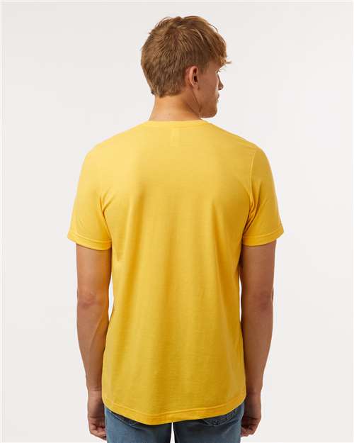 Tultex 602CVC Unisex Combed CVC T-Shirt - Back view