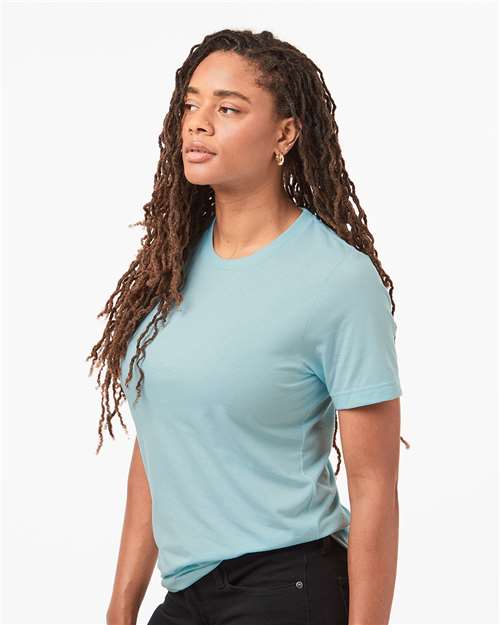 Tultex 602CVC Unisex Combed CVC T-Shirt - Side view