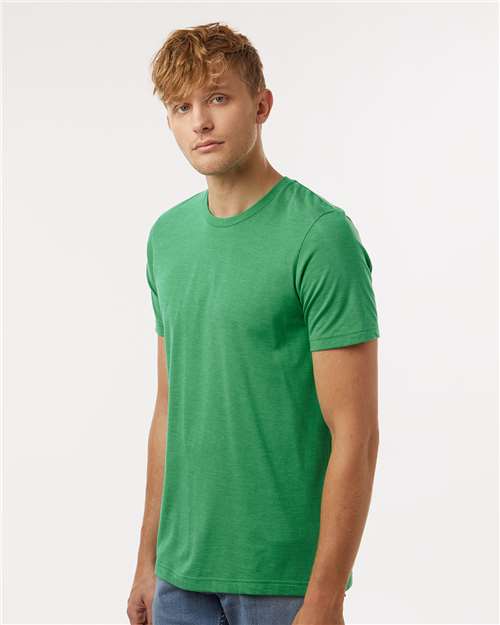 Tultex 602CVC Unisex Combed CVC T-Shirt - Side view