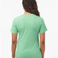 Tultex 602CVC Unisex Combed CVC T-Shirt - Back view