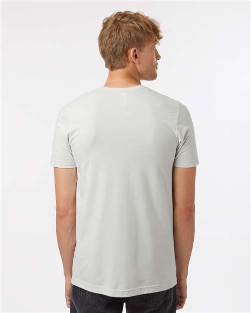 Tultex 602CVC Unisex Combed CVC T-Shirt - Back view