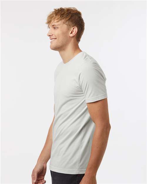 Tultex 602CVC Unisex Combed CVC T-Shirt - Side view