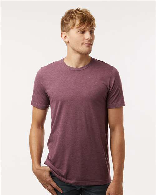 Tultex 602CVC Unisex Combed CVC T-Shirt - Front view