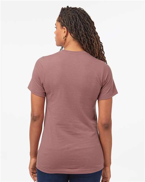 Tultex 602CVC Unisex Combed CVC T-Shirt - Back view