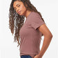 Tultex 602CVC Unisex Combed CVC T-Shirt - Side view