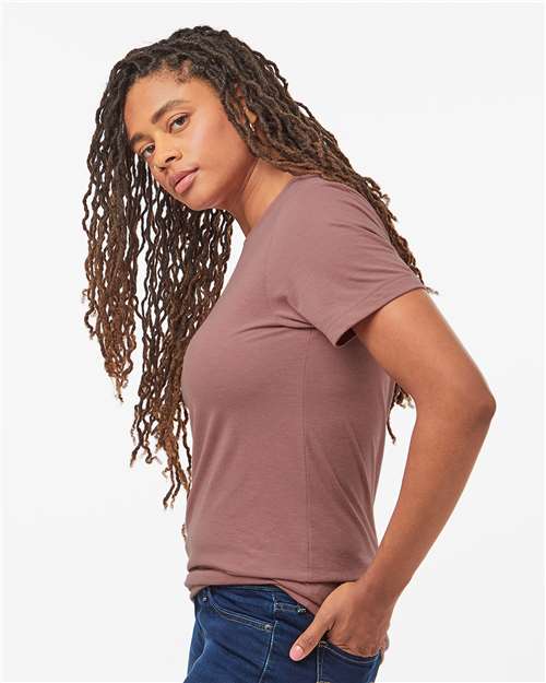 Tultex 602CVC Unisex Combed CVC T-Shirt - Side view