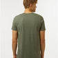 Tultex 602CVC Unisex Combed CVC T-Shirt - Back view