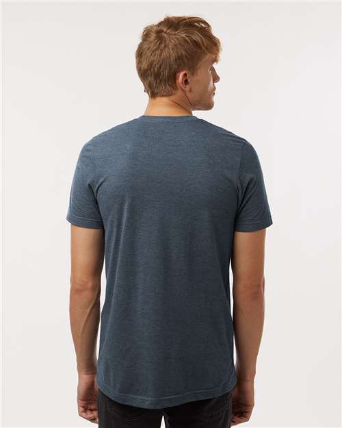 Tultex 602CVC Unisex Combed CVC T-Shirt - Back view