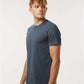 Tultex 602CVC Unisex Combed CVC T-Shirt - Side view