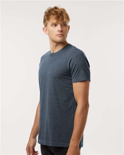 Tultex 602CVC Unisex Combed CVC T-Shirt - Side view
