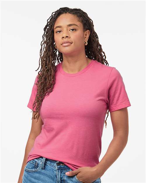 Tultex 602CVC Unisex Combed CVC T-Shirt - Front view