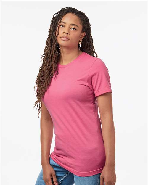 Tultex 602CVC Unisex Combed CVC T-Shirt - Side view