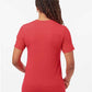 Tultex 602CVC Unisex Combed CVC T-Shirt - Back view