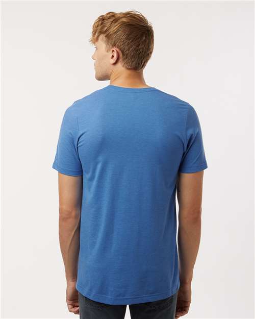 Tultex 602CVC Unisex Combed CVC T-Shirt - Back view