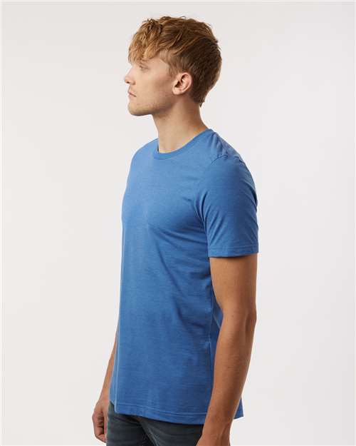 Tultex 602CVC Unisex Combed CVC T-Shirt - Side view