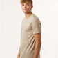 Tultex 602CVC Unisex Combed CVC T-Shirt - Side view