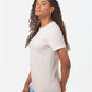 Tultex 602CVC Unisex Combed CVC T-Shirt - Side view