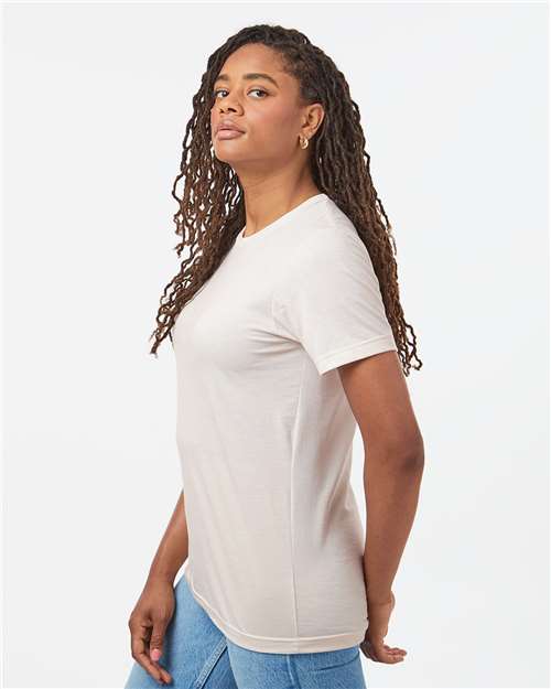 Tultex 602CVC Unisex Combed CVC T-Shirt - Side view