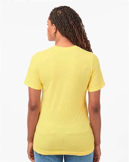Tultex 602CVC Unisex Combed CVC T-Shirt - Back view