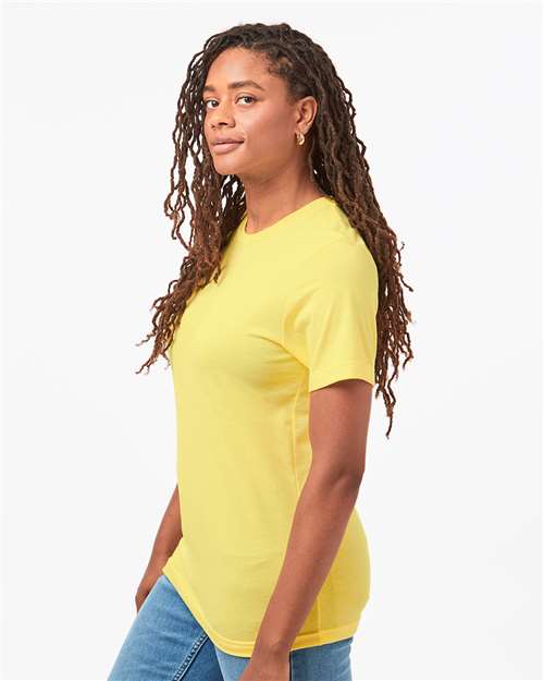 Tultex 602CVC Unisex Combed CVC T-Shirt - Side view
