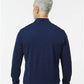 Adidas A2002 Men's Performance Lightweight Quarter-Zip Pullover - Back view